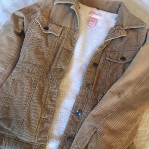 Corduroy Sherpa jacket